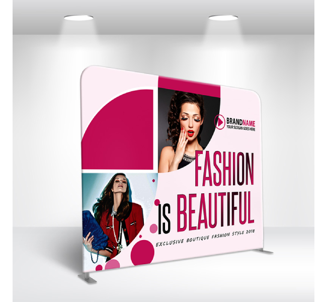 Image of Straight Tension Fabric Backdrops