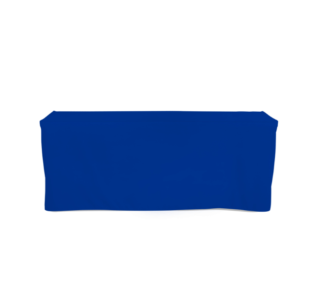 Blank fitted table covers 4 sided - Premium printing and custom designs for businesses and events.