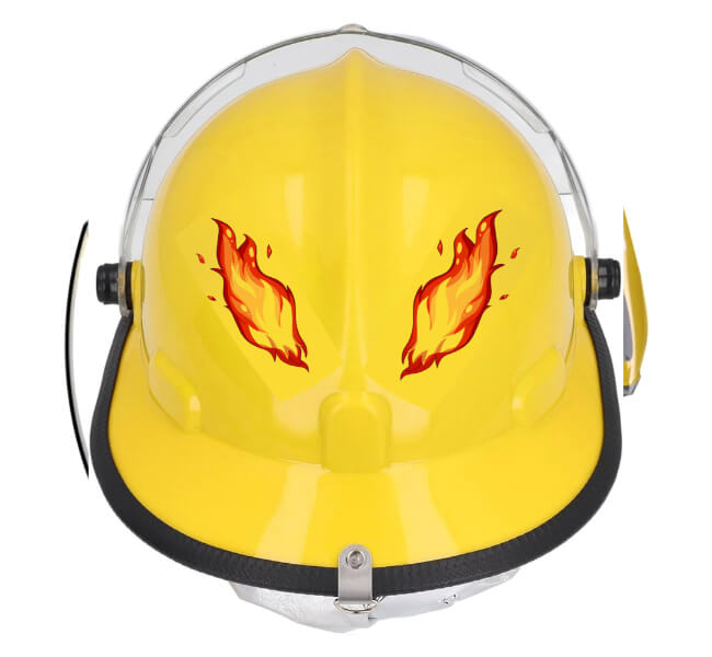 Custom Fire Helmet Decals 3