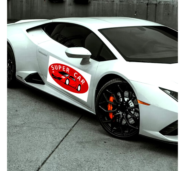 Custom Sports Car Decals 1