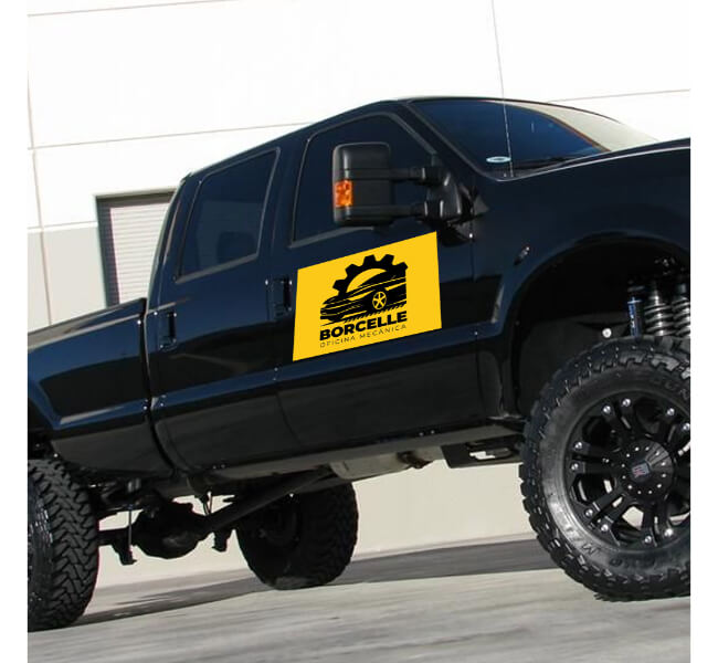Custom Truck Door Decals 5
