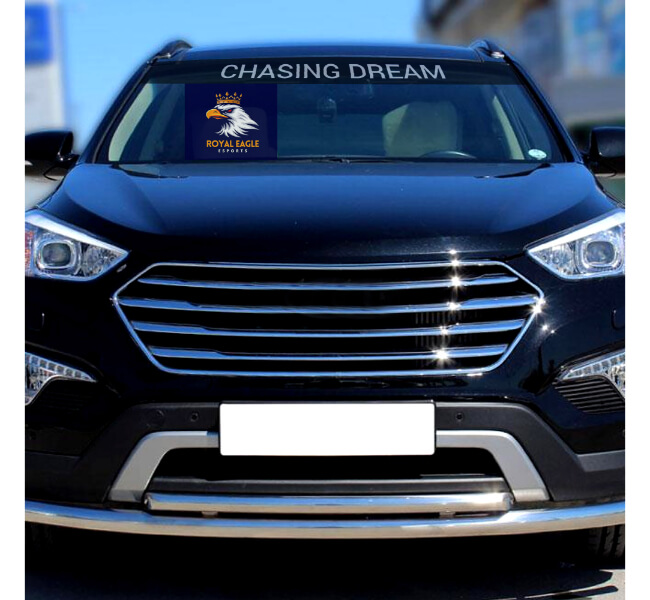 Custom Windshield Decals 2