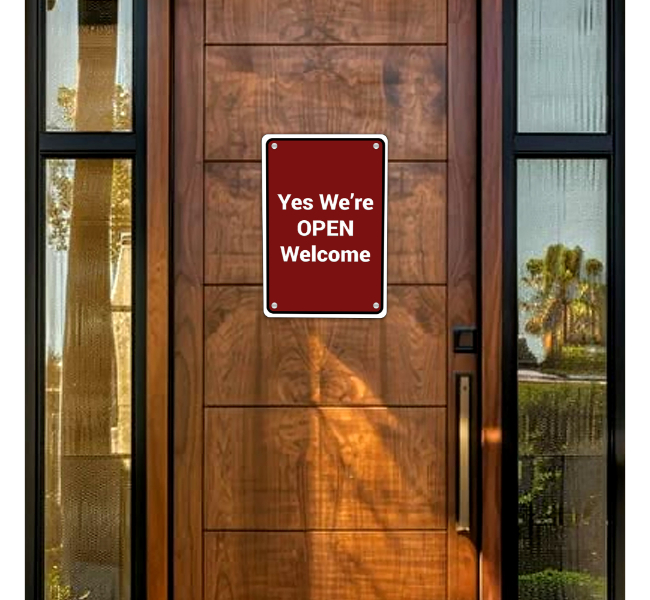 Custom Metal Door Signs 1