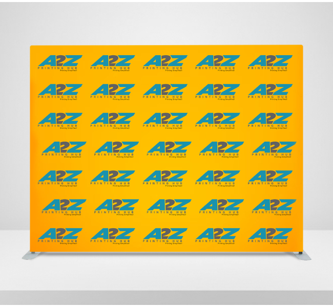Step and Repeat EZ Tube Backdrop Straight Display Image 1