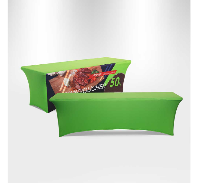 Stretch table covers - Stretch table covers 4 sided